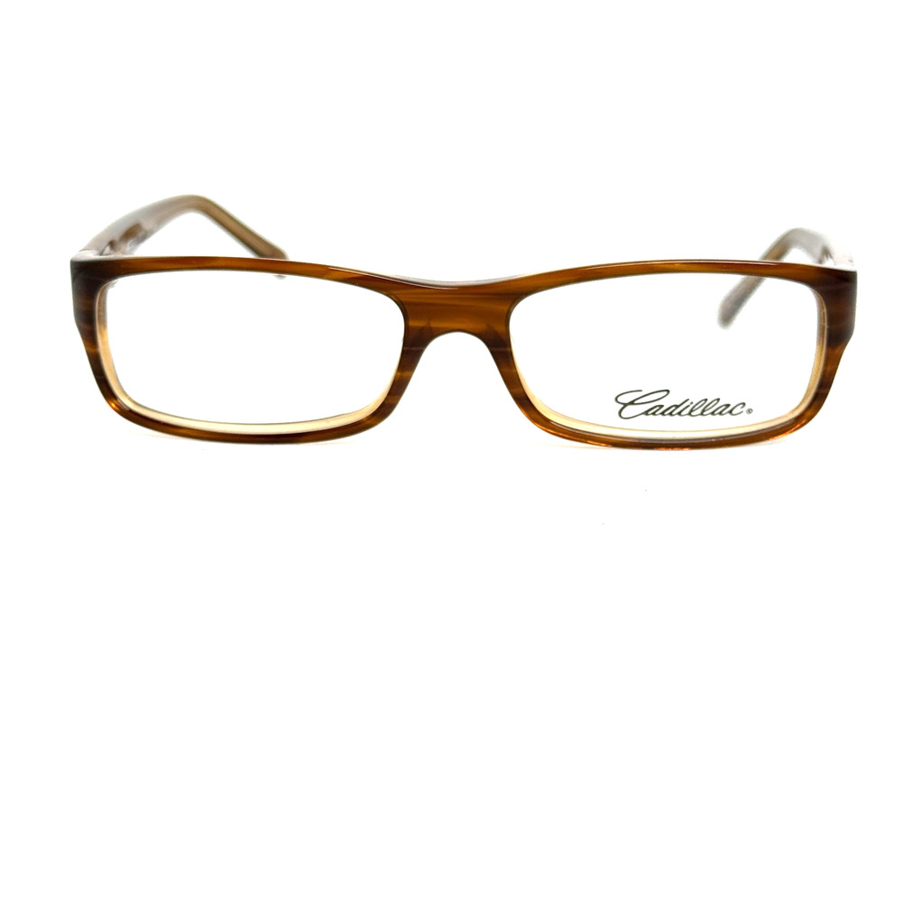 Cadillac Eyeglasses Frame CTS5104 TM GM 50-17-140 Brown Full Rim 20085